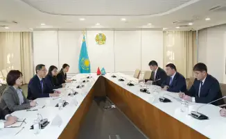 Встреча Нуралхана Кушерова с послом Китая обсуждение экономических проектов в Туркестане