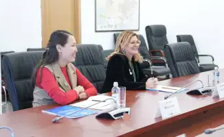 Встреча министра с представителем ПРООН в Казахстане