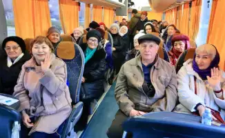 Пенсионеры Карагандинской области отдыхают на Балхаше