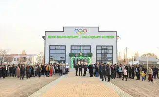 Физкультурно-оздоровительный комплекс в Шиелийском районе: новый импульс для развития молодежного спорта