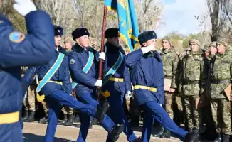 События в Актауском гарнизоне: 217 солдат ушли в запас, пятеро продолжат обучение по грантам