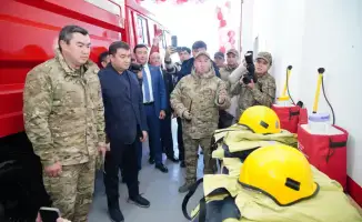 Три новых пожарных поста в Туркестанской области