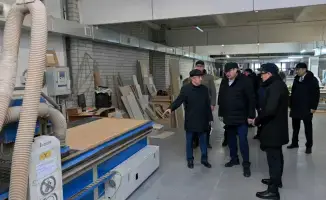 Аким области посетил мебельное предприятие в регионе