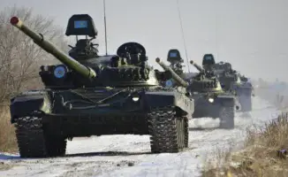 Внимание, Алматы: передислокация военной техники по дорогам