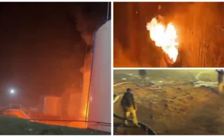 Пожар на нефтебазе в Туркестане: быстрое распространение огня угрожает безопасности и экологии региона