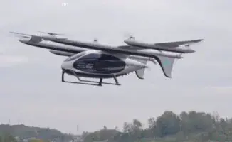 В Китае успешно испытали электрический eVTOL для грузоперевозок