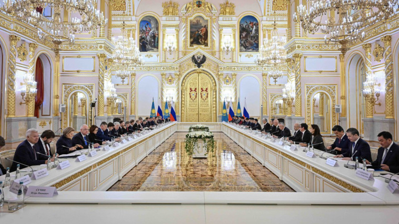 Токаев и Путин подписали декларацию о новом уровне межгосударственных отношений Казахстана и России Астане