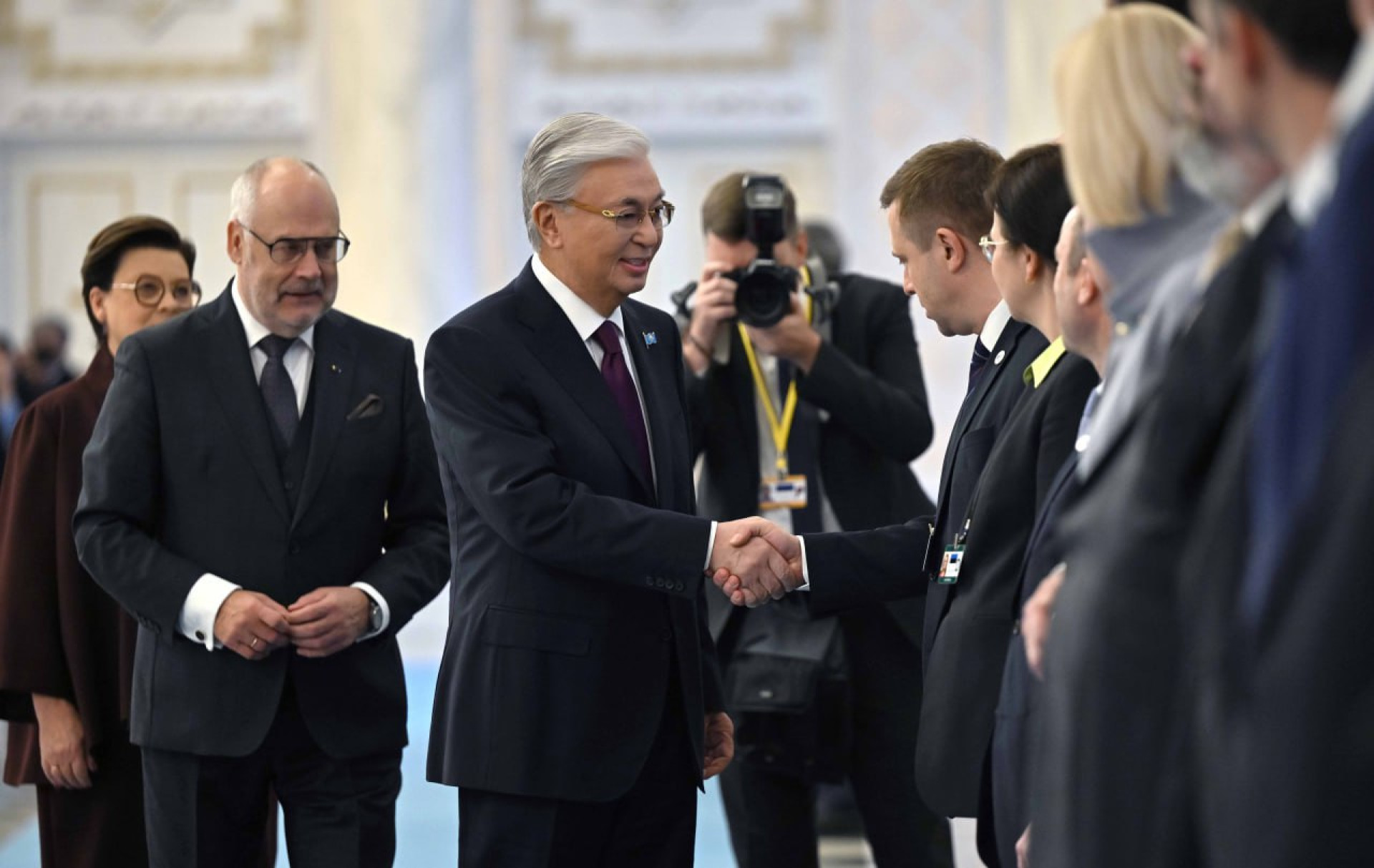 Токаев Кларис встреча