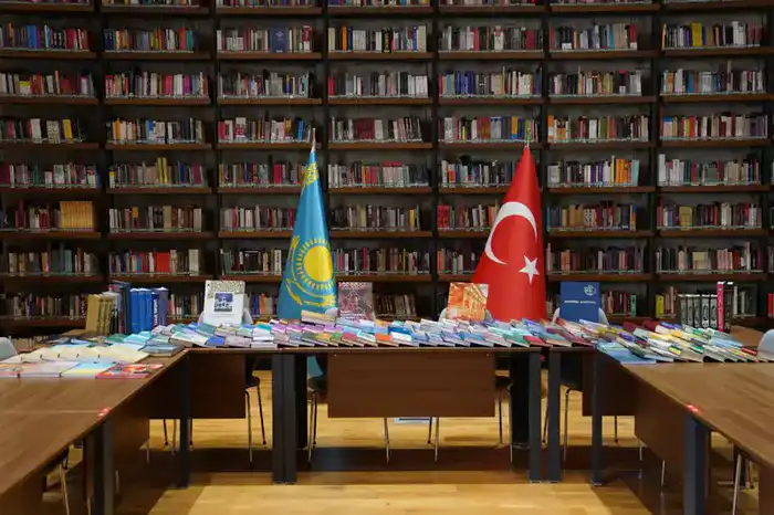 В крупнейшей библиотеке Стамбула впервые открылся научно-литературный уголок Казахстана Астане