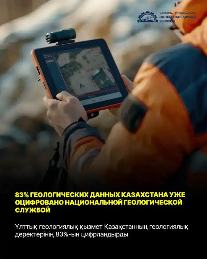 Геология Казахстана: от старинных карт к цифровым данным! Астане