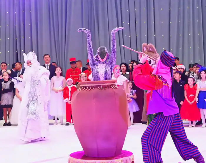 В Кызылорде прошел Президентский новогодний праздник «Ғажайыпқа толы Жаңа жыл» (10)