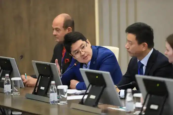 Встреча с иностранной делегацией в рамках международного форума Proftech Talks Aktobe 2025 (3)