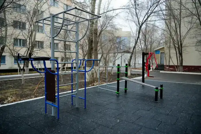 Астанада жастарға арналған спорттық воркаут аймағы ашылды (6)