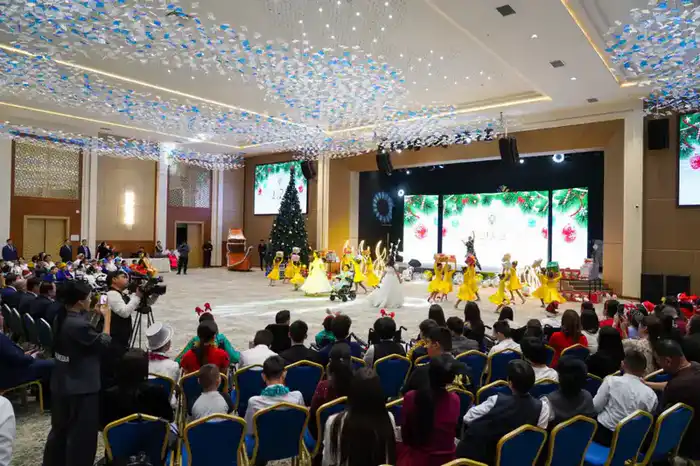 В ТУРКЕСТАНЕ ПРОШЛО НОВОГОДНЕЕ МЕРОПРИЯТИЕ «ШЕКСІЗ ӘЛЕМ» (3)