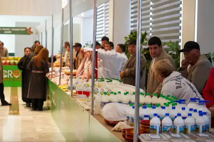 В ТУРКЕСТАНСКОЙ ОБЛАСТИ ПОЧЕТНЫМИ ЗНАКАМИ ОТМЕТИЛИ РАБОТНИКОВ СЕЛЬСКОГО ХОЗЯЙСТВА (4)