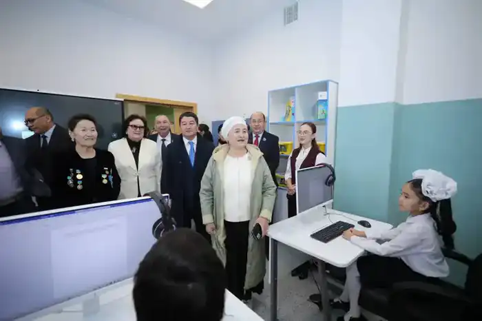 В Мангистауской области успешно завершён национальный проект «Келешек мектептері»: открыта 13-я школа (9)