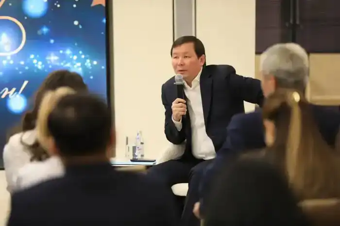 Аким области подводит итоги года и обсуждает планы развития региона с журналистами Астане