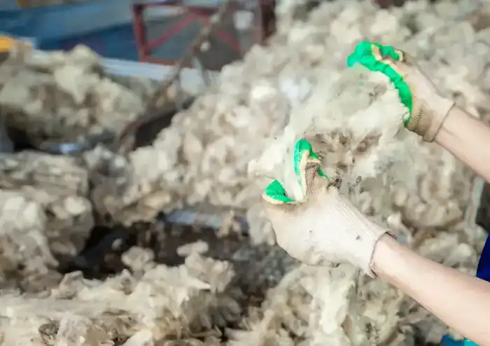 Завод по переработке шерсти и производству нетканых материалов запустили в Актюбинской области Астане