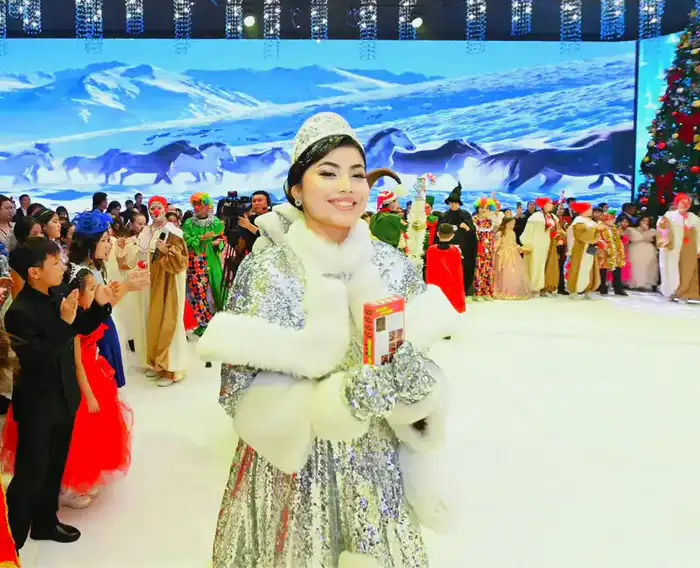 В Кызылорде прошел Президентский новогодний праздник «Ғажайыпқа толы Жаңа жыл» (8)