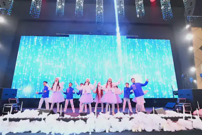 В Кызылорде прошел Президентский новогодний праздник «Ғажайыпқа толы Жаңа жыл» (5)