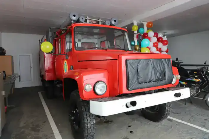 В селе Атасу области Ұлытау открылся новый пункт добровольных пожарных формирований (10)