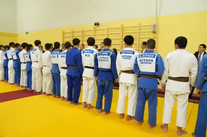 Дзюдо в школах - сеть школьных залов по дзюдо открывается в Казахстане (4)