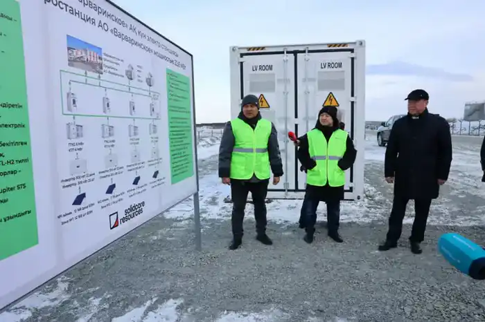 В Костанайской области запущена первая солнечная электростанция (3)