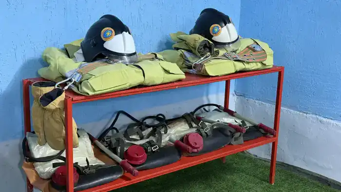 В Казахстане в сельской местности открыт 121-й добровольный пожарный пункт (6)