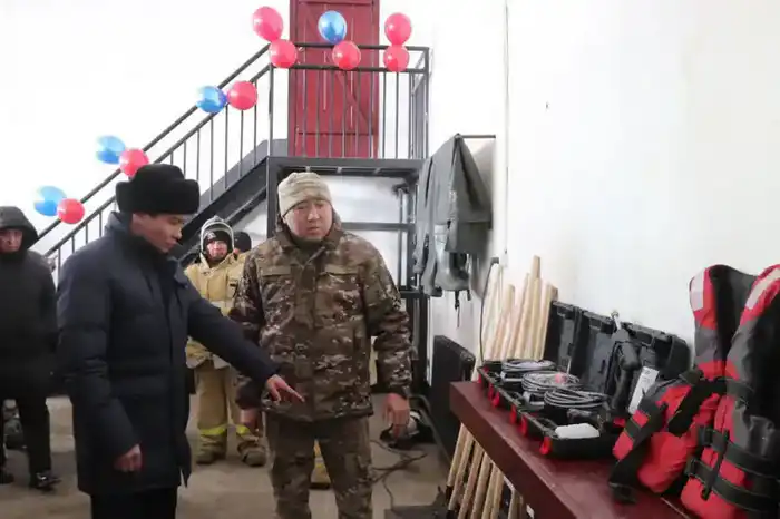 В регионах Казахстана продолжается развитие сети добровольных пунктов пожаротушения (9)