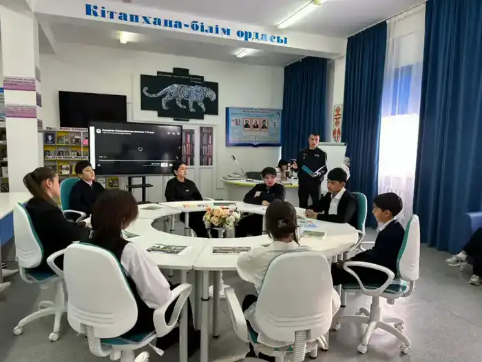 Военнослужащие военной полиции провели уроки мужества в школах Астаны Астане