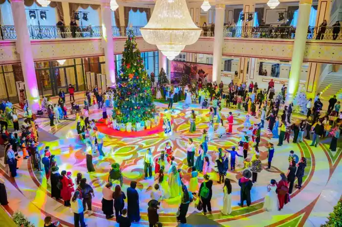 Президентская елка для малышей прошла в Астане (5)