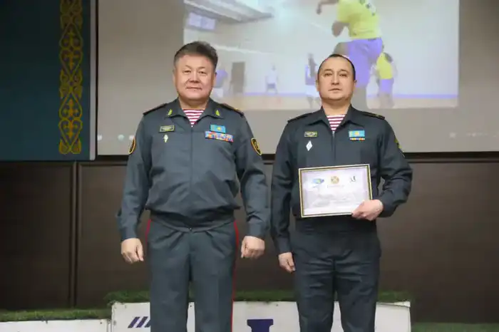 Командное соревнование по волейболу в Национальной гвардии МВД РК: победители определены Астане