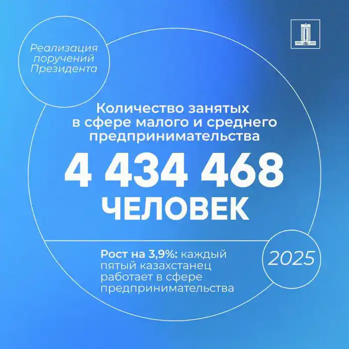 Роль малого и среднего бизнеса в экономике Казахстана: каждый пятый казахстанец занят в предпринимательской деятельности Астане