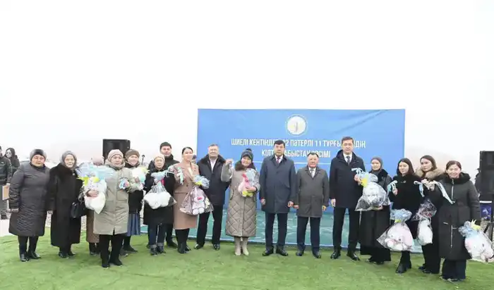 В Шиелийском районе вручили ключи от новых домов (8)