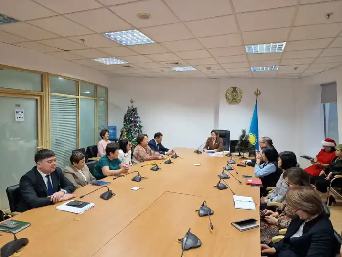 Поздравления в Комитете с выходом на пенсию Астане