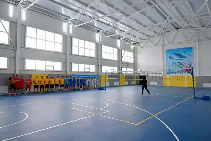 Состоялось открытие спортивного комплекса в селе Алгабас (6)