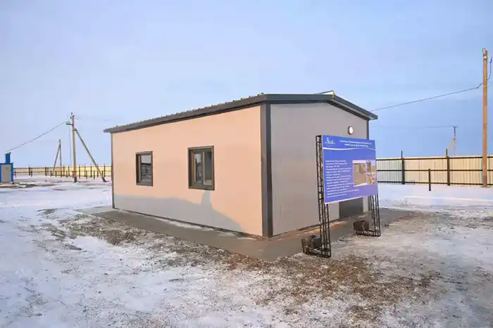 В поселке Шаган запущен центральный водопровод (6)