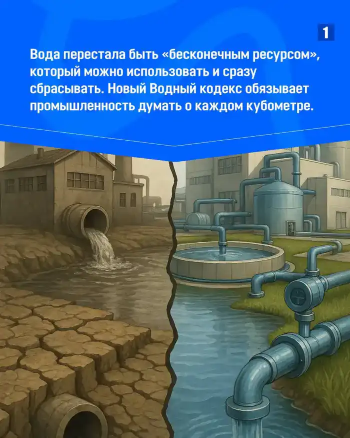 Влияние нового Водного кодекса на устойчивое развитие и сохранение водных ресурсов в промышленности Астане