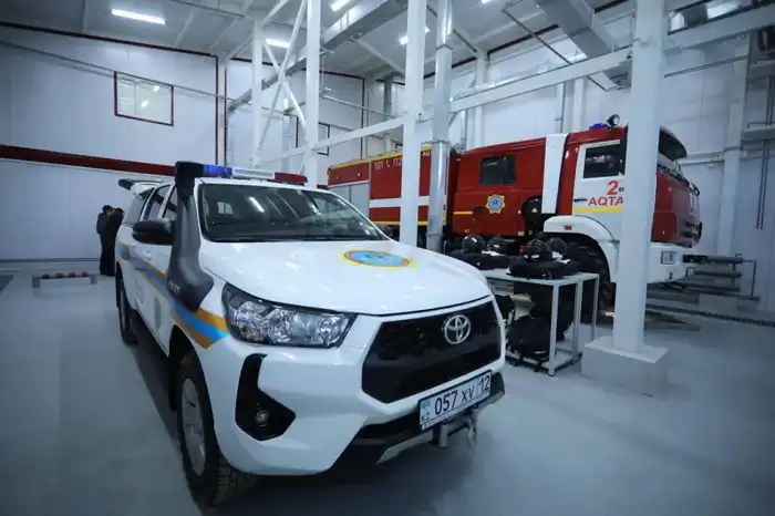 В Актау за год открылось второе пожарное депо (2)