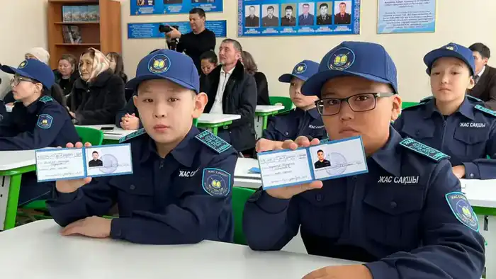 В Каркаралинском районе открыли класс «Жас сақшы» для пятиклассников Астане