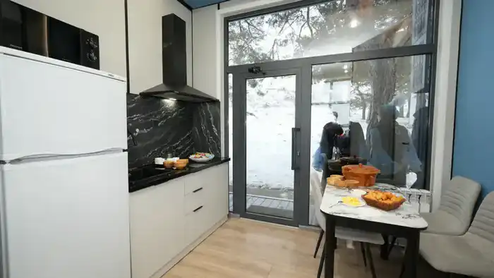 Глава МЧС открыл новую модульную спасательную станцию на берегу озера Имантау (10)