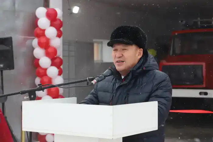 В селе Атасу области Ұлытау открылся новый пункт добровольных пожарных формирований (3)