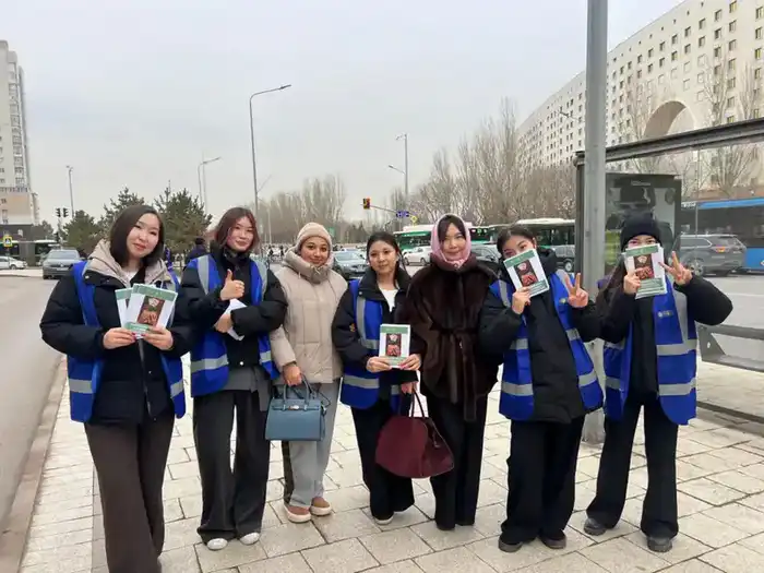 «Jarqyn Bolashaq»: акцию по профилактике лудомании провели на улицах столицы (4)