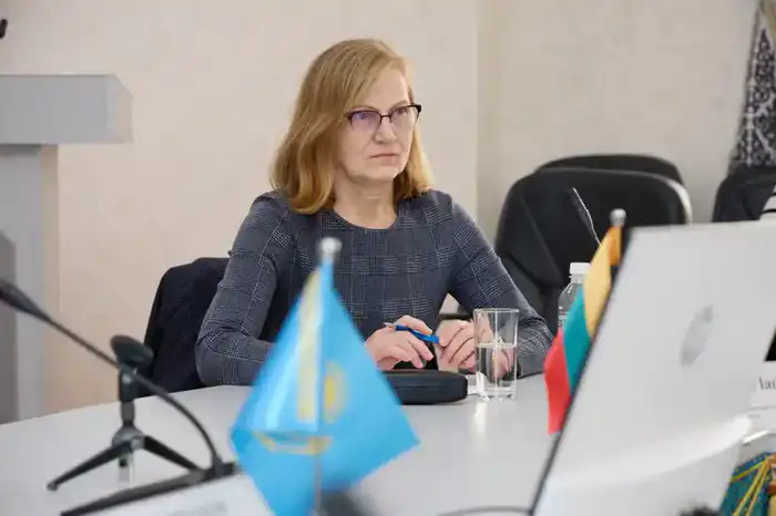 Профессор литовского университета консультирует костанайских предпринимателей на базе КРУ Астане