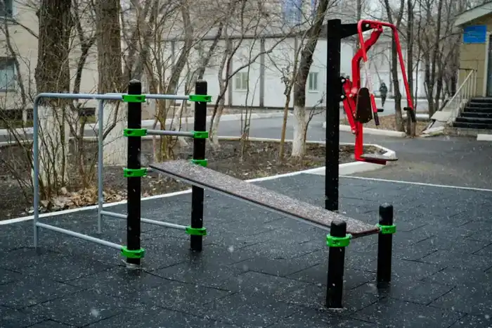 Астанада жастарға арналған спорттық воркаут аймағы ашылды (8)