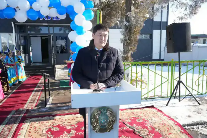 В Меркенском районе открыли новое здание районного государственного архива Астане