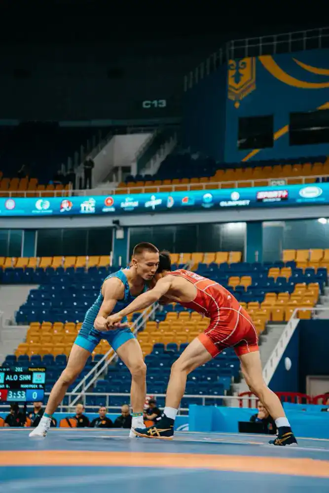 В Алматы прошел чемпионат Казахстана по видам борьбы (2)