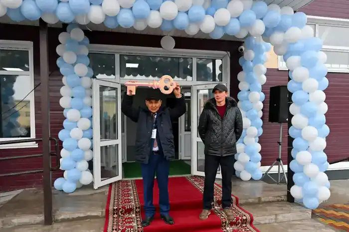 Состоялось открытие спортивного комплекса в селе Алгабас (5)