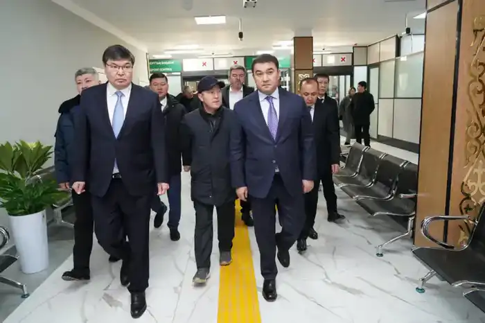 В ТУРКЕСТАНСКОЙ ОБЛАСТИ ПОСЛЕ МОДЕРНИЗАЦИИ ЗАПУЩЕН ТАМОЖЕННЫЙ ПОСТ «ҚАЗЫҒҰРТ» (4)