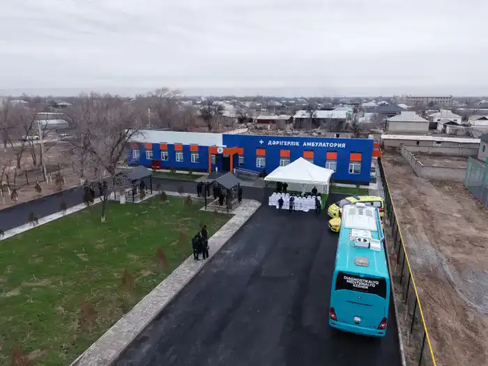 ТУРКЕСТАН: В ОРДАБАСИНСКОМ РАЙОНЕ ВВЕДЕНА В ЭКСПЛУАТАЦИЮ ВРАЧЕБНАЯ АМБУЛАТОРИЯ Астане